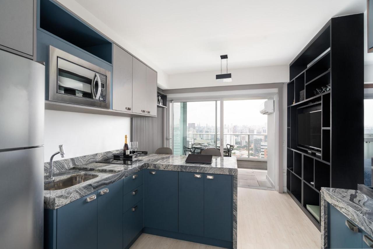 River One 2303 - Luxury Studio São Paulo Exteriör bild